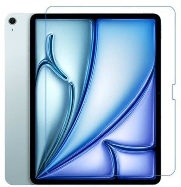 iPad Air 6 (11吋/13吋) 螢幕保護貼 高清霧面防刮疏油疏水, 1個, 霧面PET膜,Air 6 (11吋), 霧面