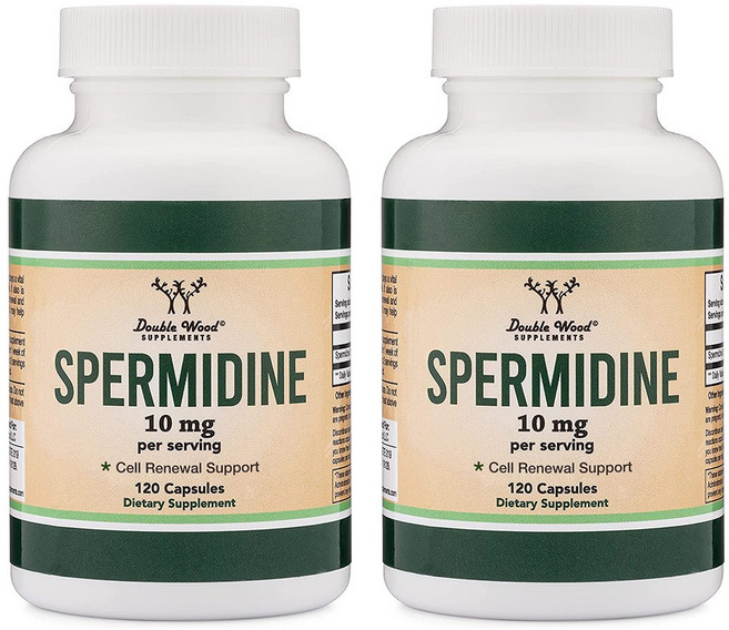 더블우드 스페르미딘 10mg, 120정, 2개