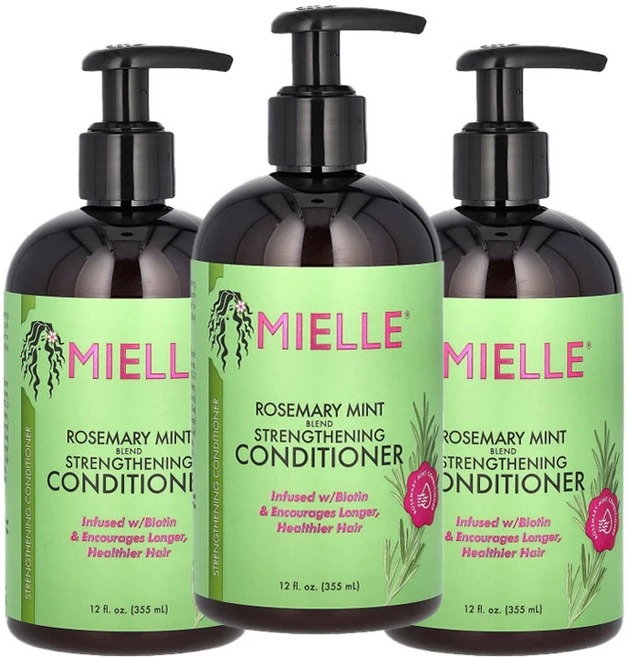 Mielle 미엘 컨디셔너 로즈메리 앤 민트, 355ml, 3개 - 쿠팡