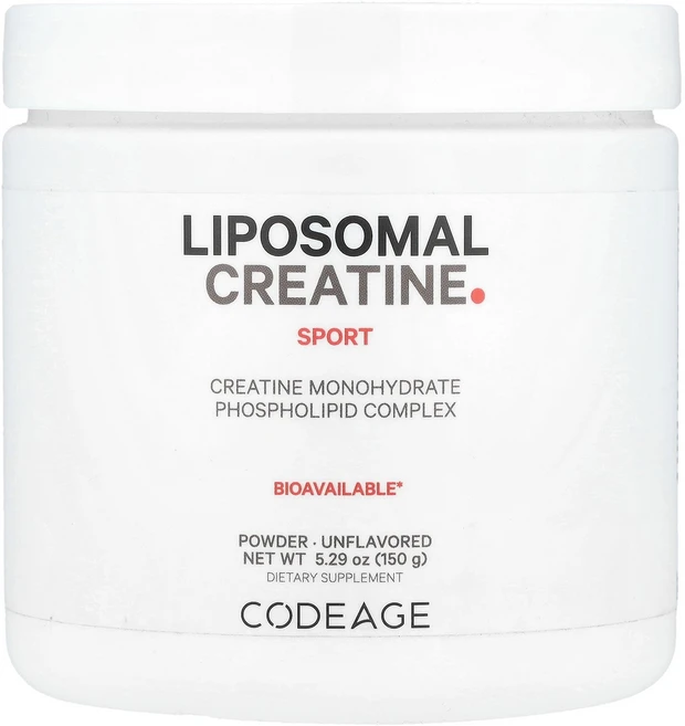 Codeage Sport 코데이지 스포츠 리포솜 크레아틴 150g 파우더 운동보충제, Codeage Sport 코데이지 스포츠 리포솜 크레아, 1개 - 쿠팡