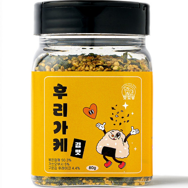 맛있당 후리가케 밥가루 김맛, 1개, 80g