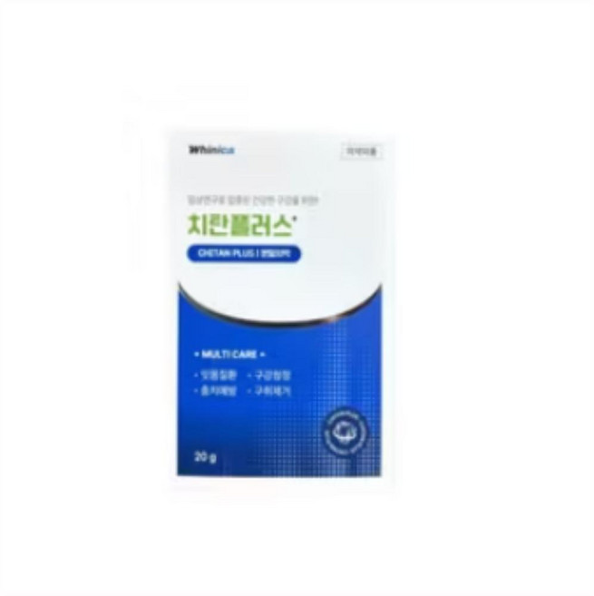 한국시덴타제약 화이니카 치탄플러스 분말치약, 8개, 20g