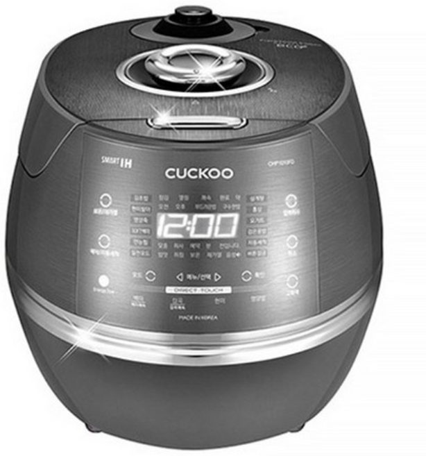 쿠쿠 IH 전기압력밥솥 6인용, CRP-DHP0610FD, 다크실버