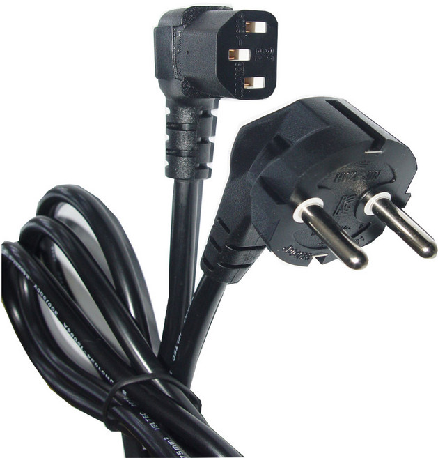 [COME BANK] ㄱ타입 꺽임형 전원 파워 코드 케이블 선 220V 10A HP 삼성 엘지 캐논 엡손 샤오미 가전제품 프린터 TV 밥솥 컴퓨터 모니터 연결 전원케이블, 꺽임형전원케이블(꺽임각형), 3M, 1개