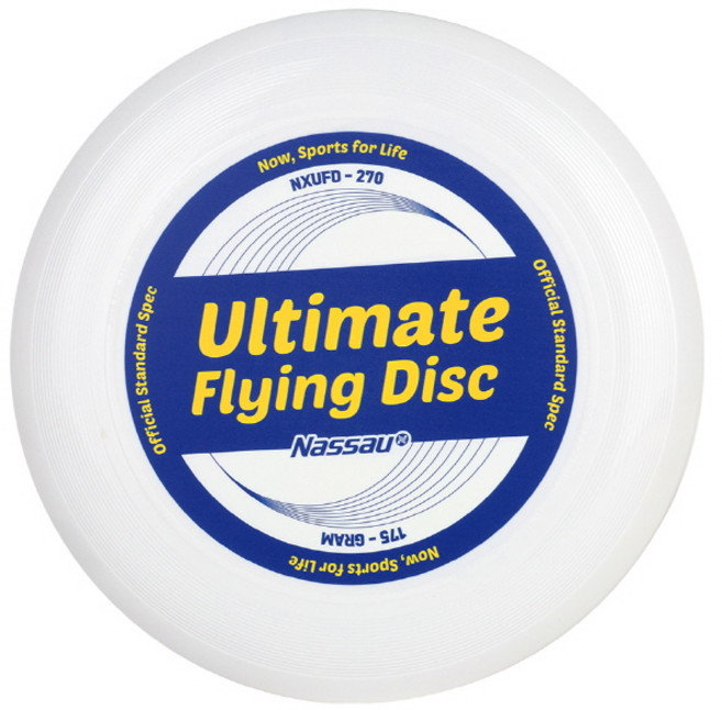낫소 얼티미트 플라잉디스크 국제표준규격 NXUFD-270 항공역학적 설계로 체공시간 증가, 1개, 선택완료