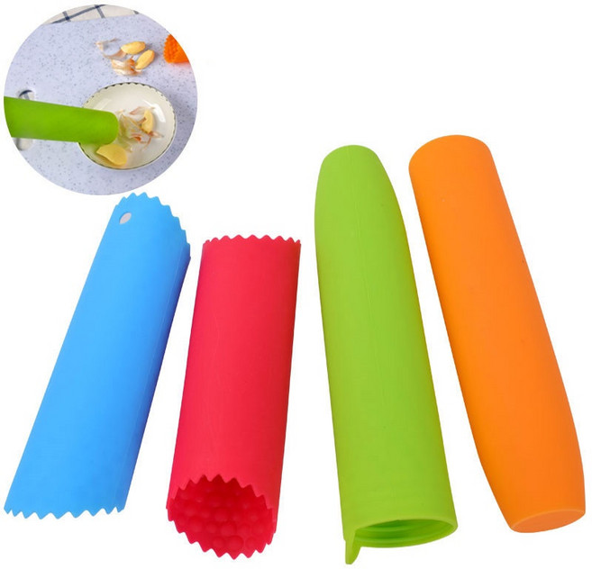 홈앤니드 마늘만쏙쏙 안찢어지는 실리콘 마늘까개 2+2, 4개