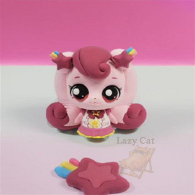 나른한고양이 슈팅스타 캐치티니핑 캐릭터 클레이나라 하츄핑 클레이키트 클레이세트 종이나라클레이