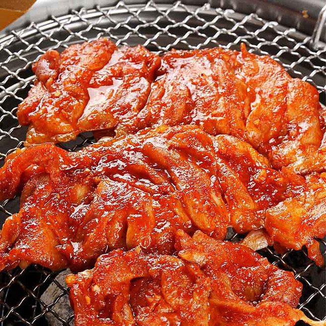 30년 노하우 수제 양념 무항생돈 돼지갈비 우대 매운맛 삼겹 LA갈비, 돼지양념갈비 매운맛, 1개, 800g