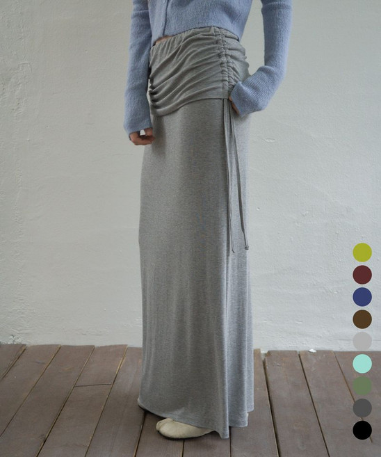 [5월 22일 배송] CITTA Every Day Comfort Long Skirt_CTS618(10color)