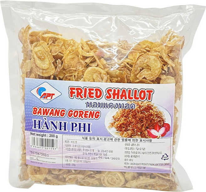 베트남 샬롯 튀김 바왕고랭 한피 HANH PHI 봉지포장, 1개, 200g