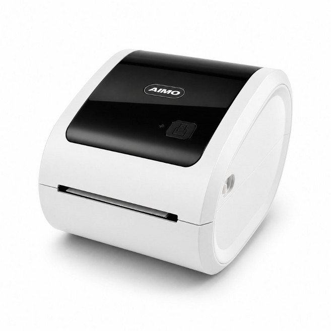 AIMO D520 熱感應標籤機 熱感式標籤機 出貨單列印機 超商出單機 打印機 條碼機 D520 標籤機 出貨神器 (藍芽+USB), 1個, 白色