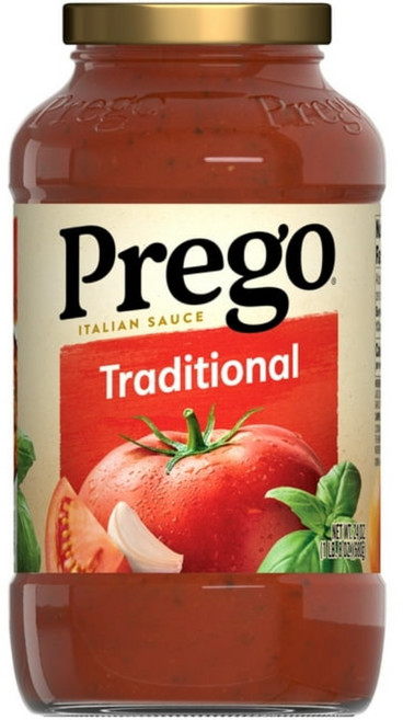 프레고 전통 스파게티 소스 24온스, 680g, 1개