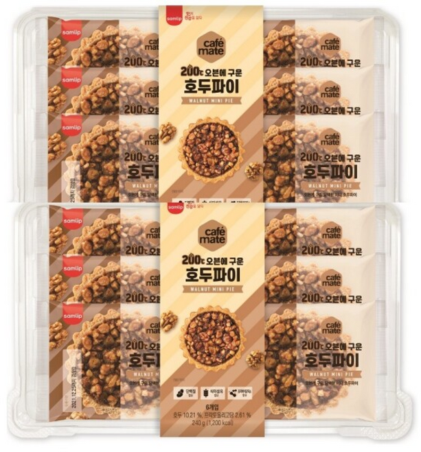 삼립 오븐에 구운 호두파이 (), 240g, 2개