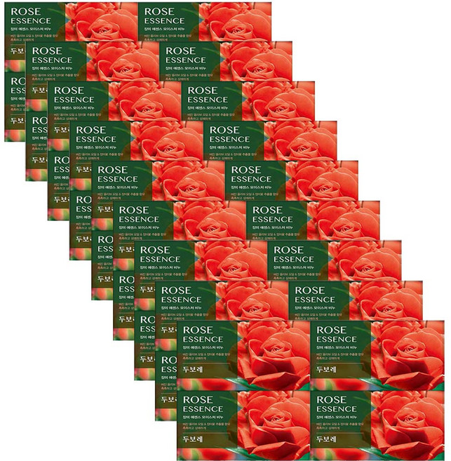 해피바스 두보레 비누 장미향, 100g, 36개입