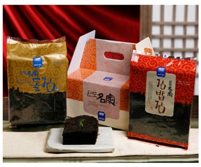 완도명가 김세트7호(돌김100장 김밥김100장), 1개