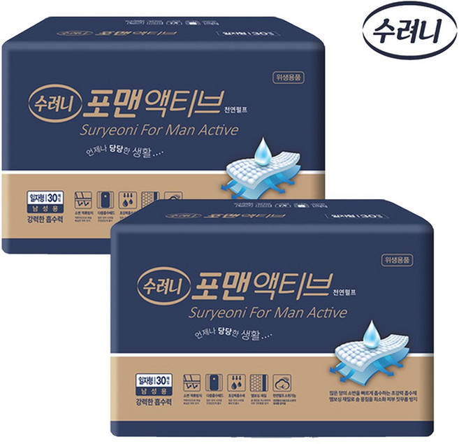 수려니 포맨 액티브 60매+B&B소독티슈 20매 세트, 1세트