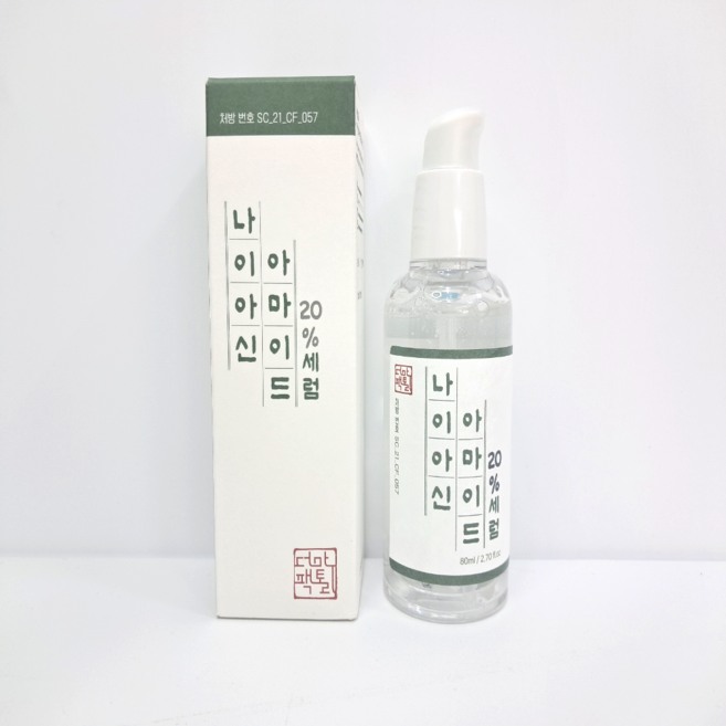 더마팩토리 나이아신아마이드 20% 세럼 80ml (한글에디션), 1개