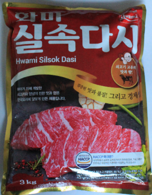 화미 쇠고기 실속다시, 3kg, 1개