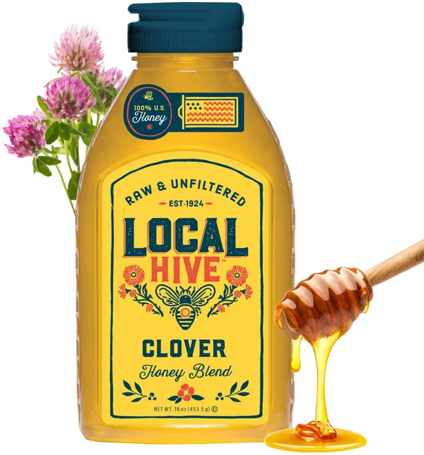 로컬 하이브 북 캘리포니아 생 비정제 꿀 – 16온스 10 로컬 하이브 북 캘리포니아 생 비정제 꿀 – 16온스 100% 순수 미국 꿀 미국 벌과 양봉가로부터 공급 - 천연, 클로버, 453.5g, 1개 - 쿠팡