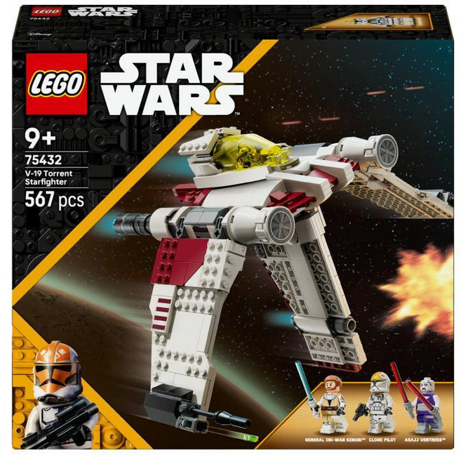 레고 스타워즈 75432 V-19 토렌트 스타파이터, 단품, 단품