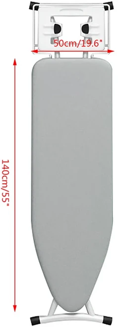 홈유니버설 실버 코팅 패딩 다리미 보드 커버 패드 1 개 무거운 내열성 3 가지 크기, [01] L