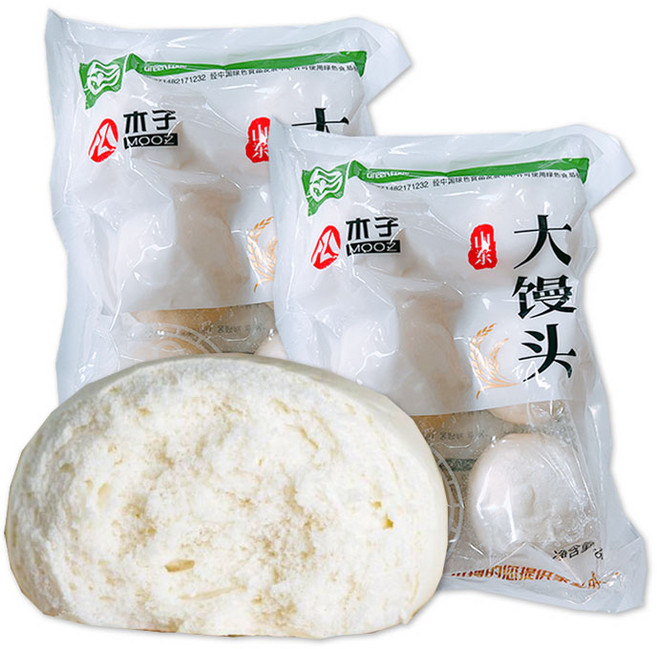 대신푸드몰 중국수입 산동찐빵, 600g, 2개