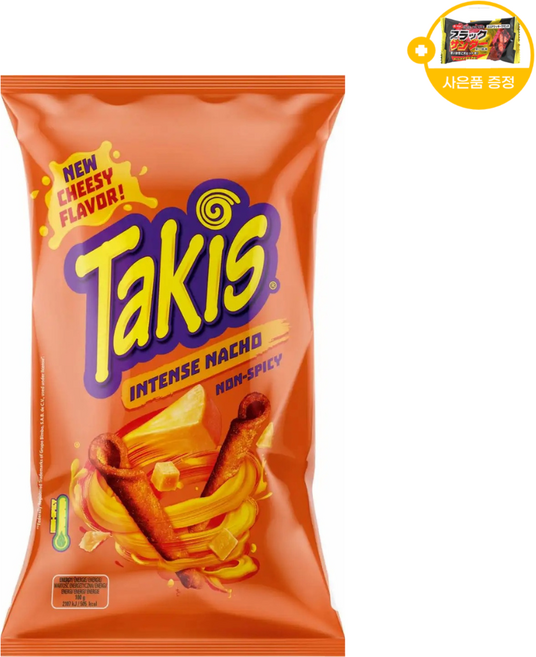 미국 타키스 또띠아칩 인텐스 나쵸 사은품 추가증정, 1개, 100g
