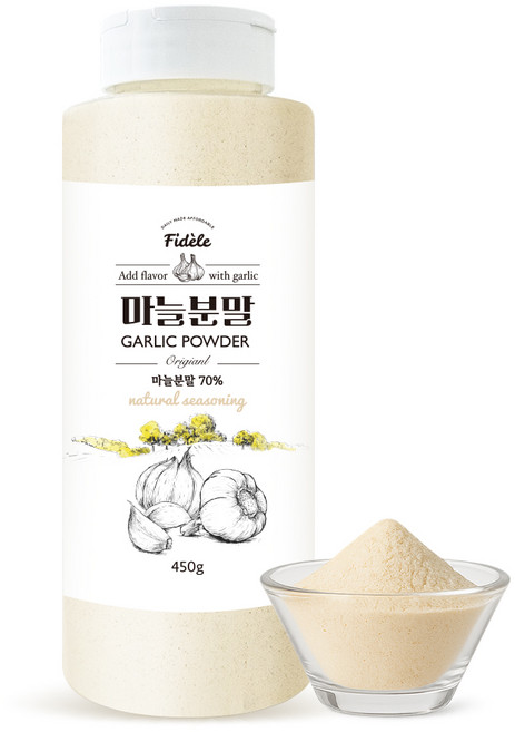 피델 마늘분말/마늘가루, 1개, 450g