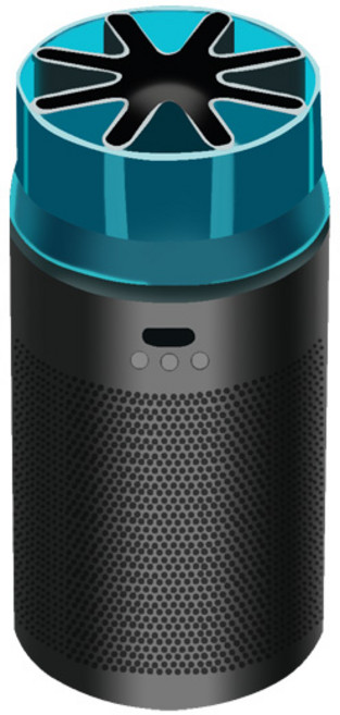 다이슨 허쉬젯 컴팩트 공기청정기, 491473-01, 블랙 틸