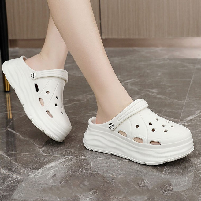 Modern Fashion 여성 발편한 키높이 샌들 쿠션감 슬리퍼 F17