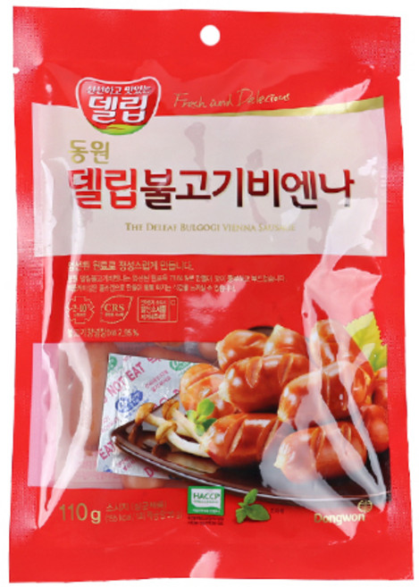 불고기비엔나.110g/동원-, 20개, 110g