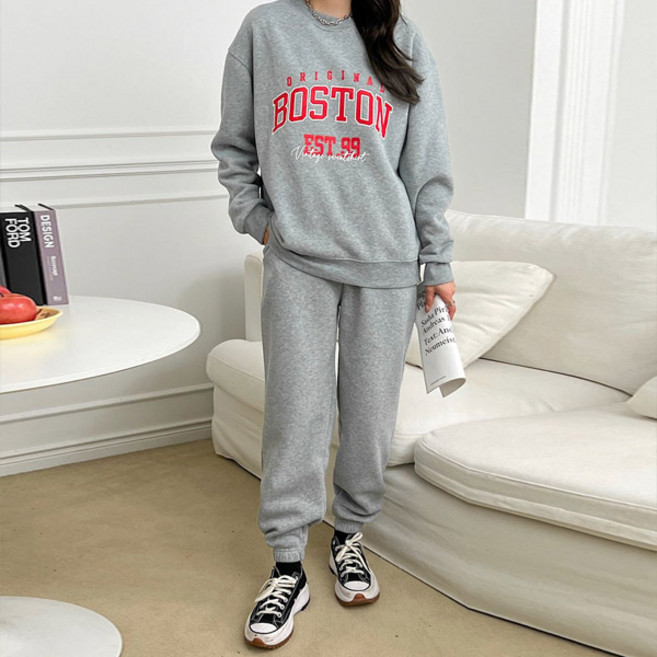 마이쏭 겨울운동복 기모상하세트 빅사이즈 에스트트레이닝세트(기모)