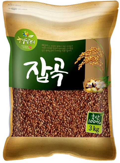 현대농산 국산 갈색 가바현미 가바쌀 3kg, 1개