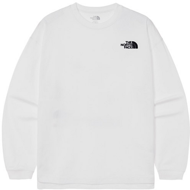 [노스페이스] 돔 로고 긴팔 라운드티 NT7TR03K_OWH