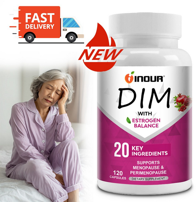 DIM 여성 호르몬 케어 - 갱년기 피부 문제 개선 60/120 캡슐, 1개, 60정