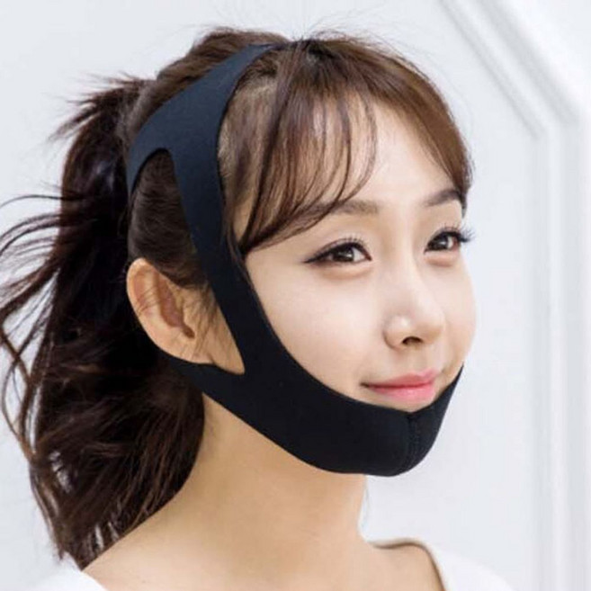 잘때입벌리고 업벌림방지 구강호흡방지 턱 스트랩 밴드 입벌리고자는(1186EA), 1