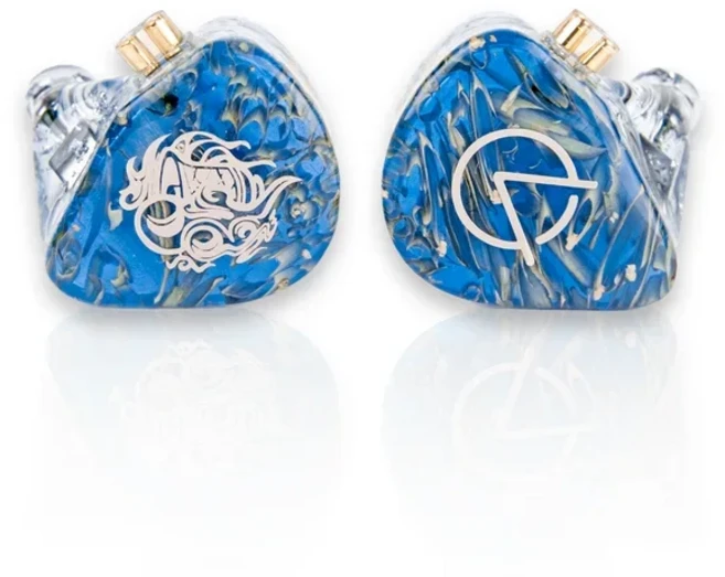 OpenAudio OA111 다이나믹 드라이버 + 맞춤형 밸런스드 아마츄어 IEM 유선 오디오 애호가 음악가를 위한 Hi, 04 파란색