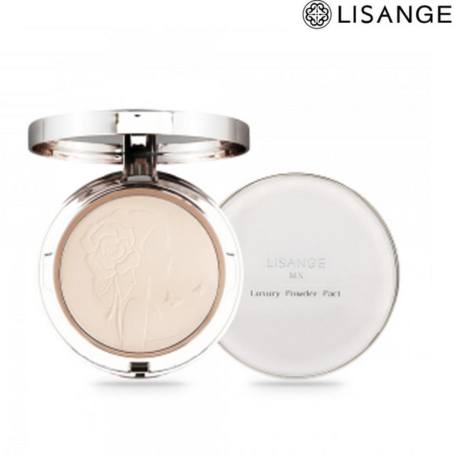 리스앙쥬 MX 럭셔리 파우더 팩트(본품)/시트마스크5매랜덤증정, 01호 클리어 베이지, 1개