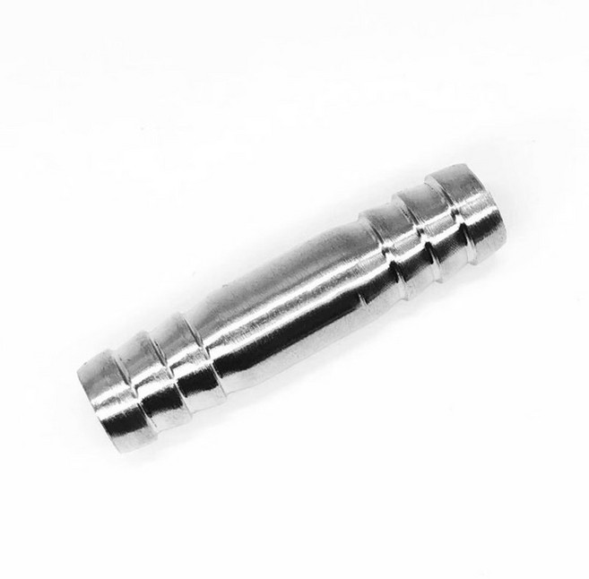 양방향 304 스테인리스 스틸 6MM 13MM 8MM 15MM 호스 14MM 파이프 19MM 20MM 커넥터 어댑터 스트레이트 10MM 피팅 12MM 바브 16MM, Hose Barb-Length, 13mm Length 50mm, 1개