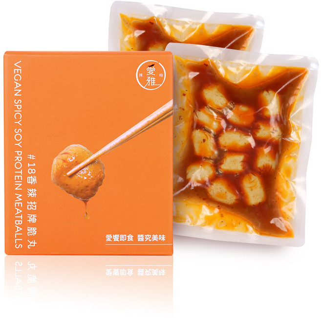 愛雅 香辣招牌脆丸, 250g, 2個