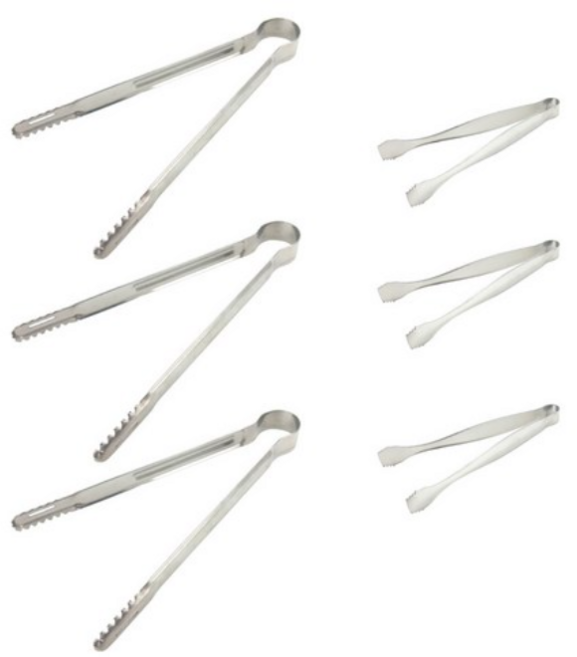 코코렉스 악어 스텐집게 25cm 3p + 미니집게 3p, 기본, 1세트