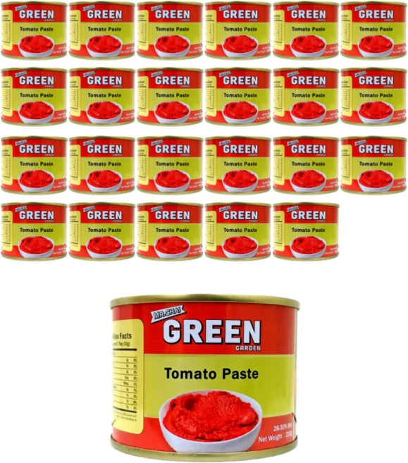 그린가든 토마토 페이스트 / Green garden Tomato paste, 210g, 48개