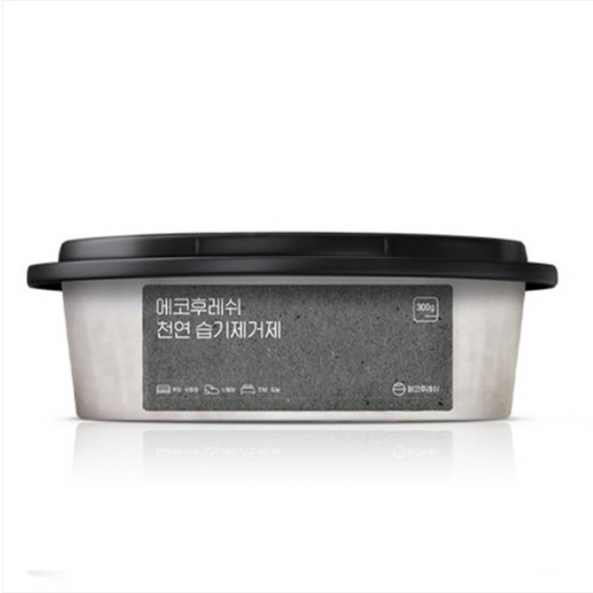 뉴 에코후레쉬 천연 습기 제거제 제올라이트 제습제 탈취, 2개, 300g