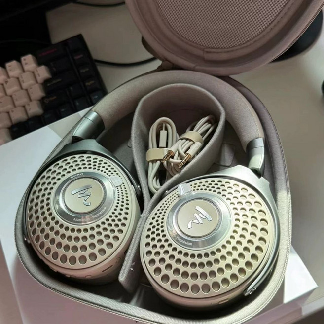 Focal Bathys Utopia 무선 블루투스 헤드폰 헤드셋 HIFI 무손실 노이즈캔슬링, A. 블랙
