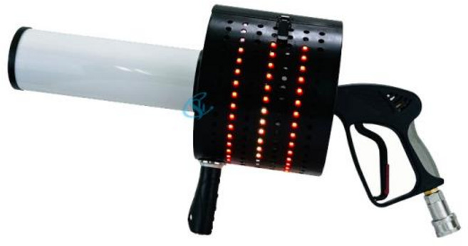 스프레이건 색상 Dj 안개 기둥 CO2 가스 색종이 수동 제어 디스코 나이트클럽 무대 장비, 1개, 01 confetti gun