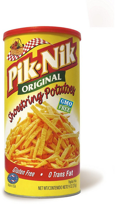 픽-닉 슈스트링 포테이토 255 g (3개 팩) 오리지널 Pik-Nik Shoestring Potatoes 9 Ounce (Pack of 3) Original, 255g, 3개