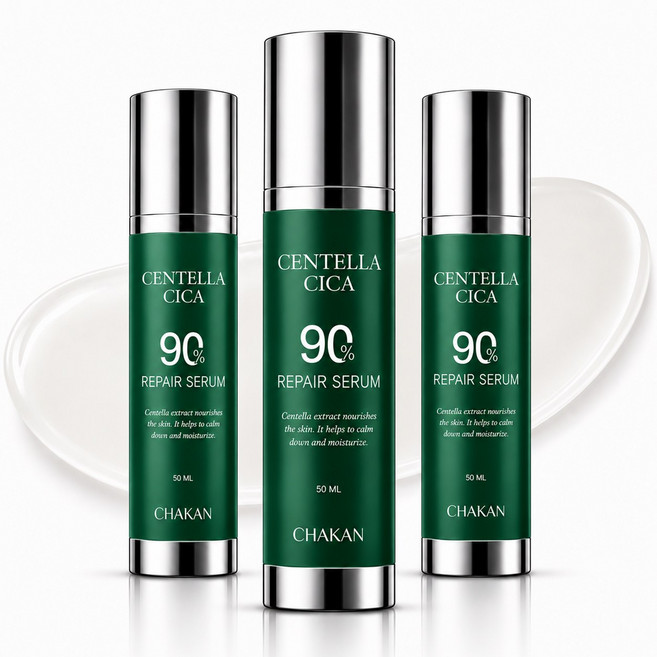 기미잡티 색소침착 시카 진정 세럼 수분 보습, 3개, 50ml