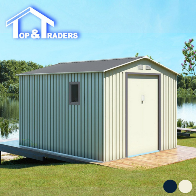 탑앤라이프 뉴그랜드-롱 베이지 컬러 조립식창고 농막 전원주택 이동식 야외 소형 간이, (고강도플라스틱데크) 제외