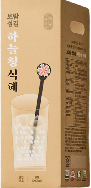 보람상조 보람섬김 명절 세준 하늘청 식혜 (실온), 1개, 1.2L