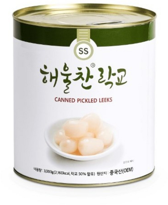 삼도 해울찬 락교2S 3kg, 1개